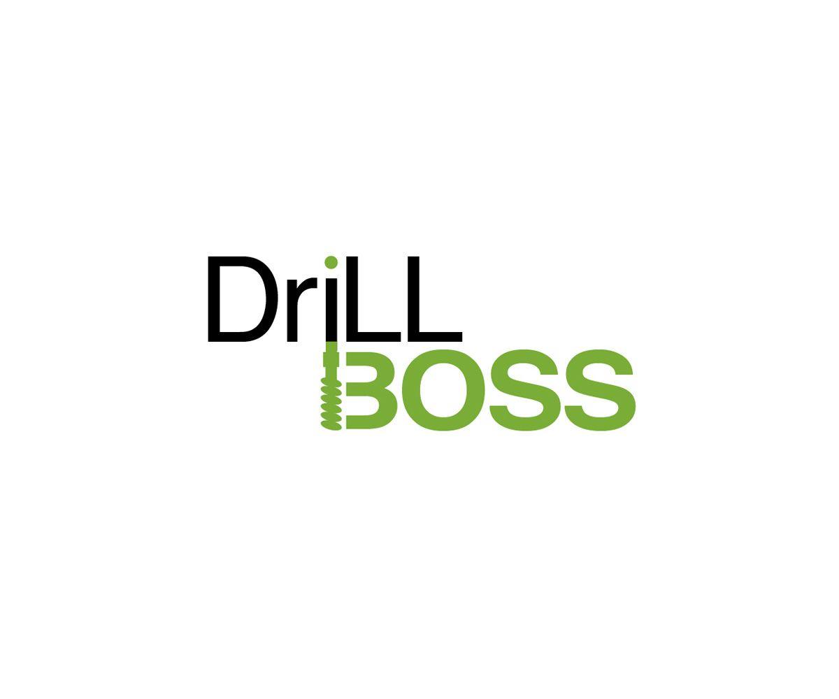 Sasha Logo - Elegant, Playful, Industrial Logo Design for Drill Boss
