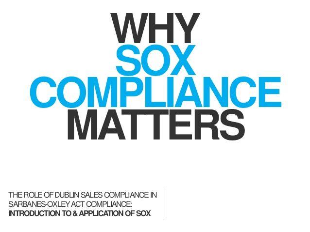 Sarbanes-Oxley Logo - SOX Compliance for Ireland subsidiaries