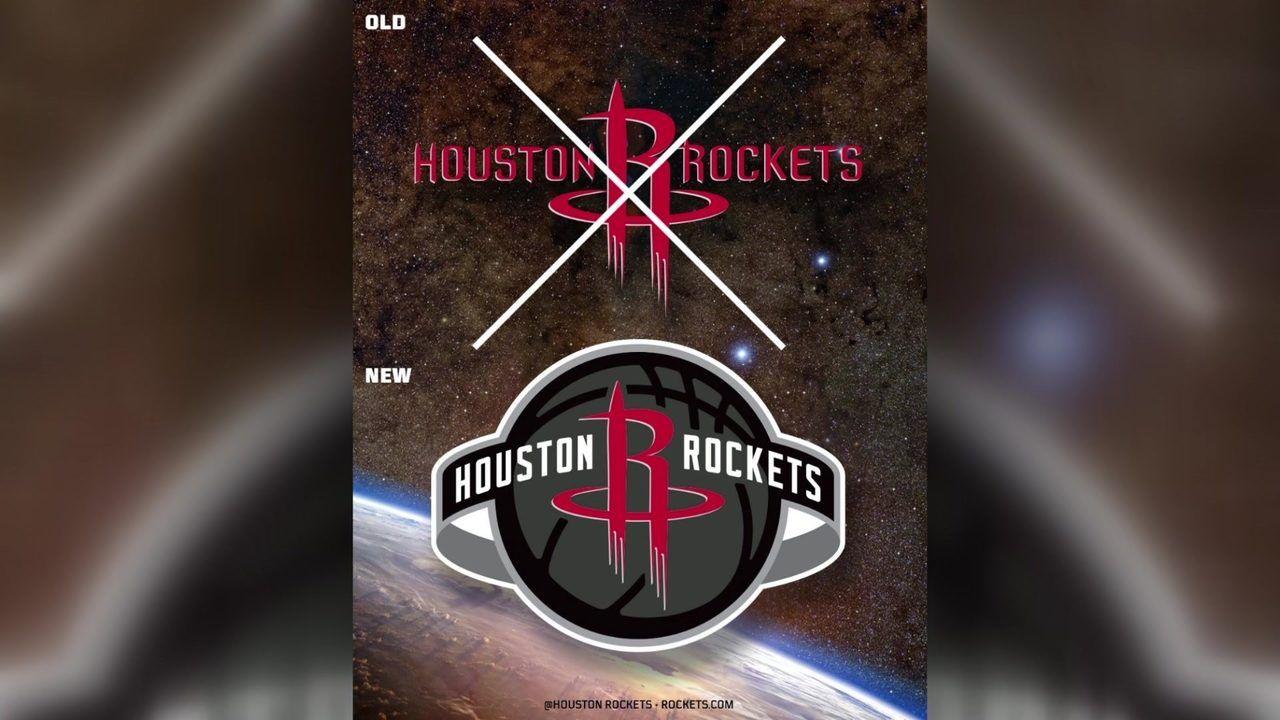 Click2Houston Logo - Rockets unveil new secondary logo; to reveal new uniforms on...