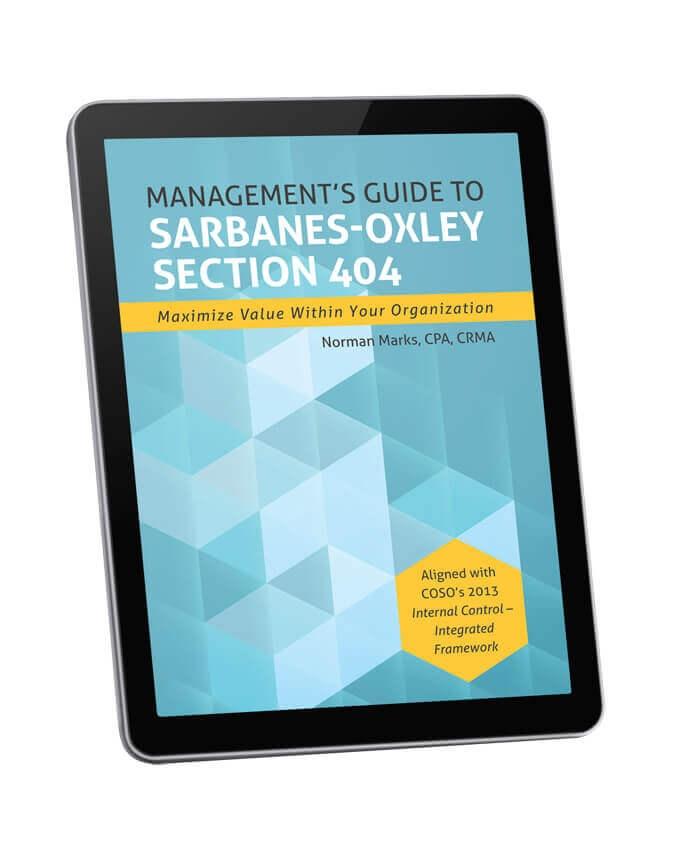 Sarbanes-Oxley Logo - Management's Guide to Sarbanes-Oxley Section 404 - Maximize Value ...