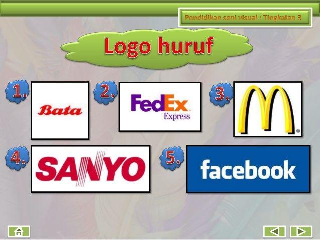 Jenis Logo - LOGO pendidikan seni visual tingkatan 3