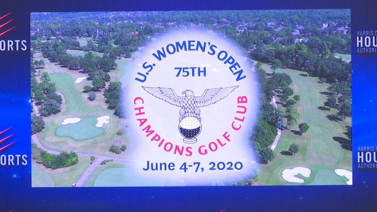 Click2Houston Logo - Logo revealed for 2020 U.S. Women's Open golf championship to...
