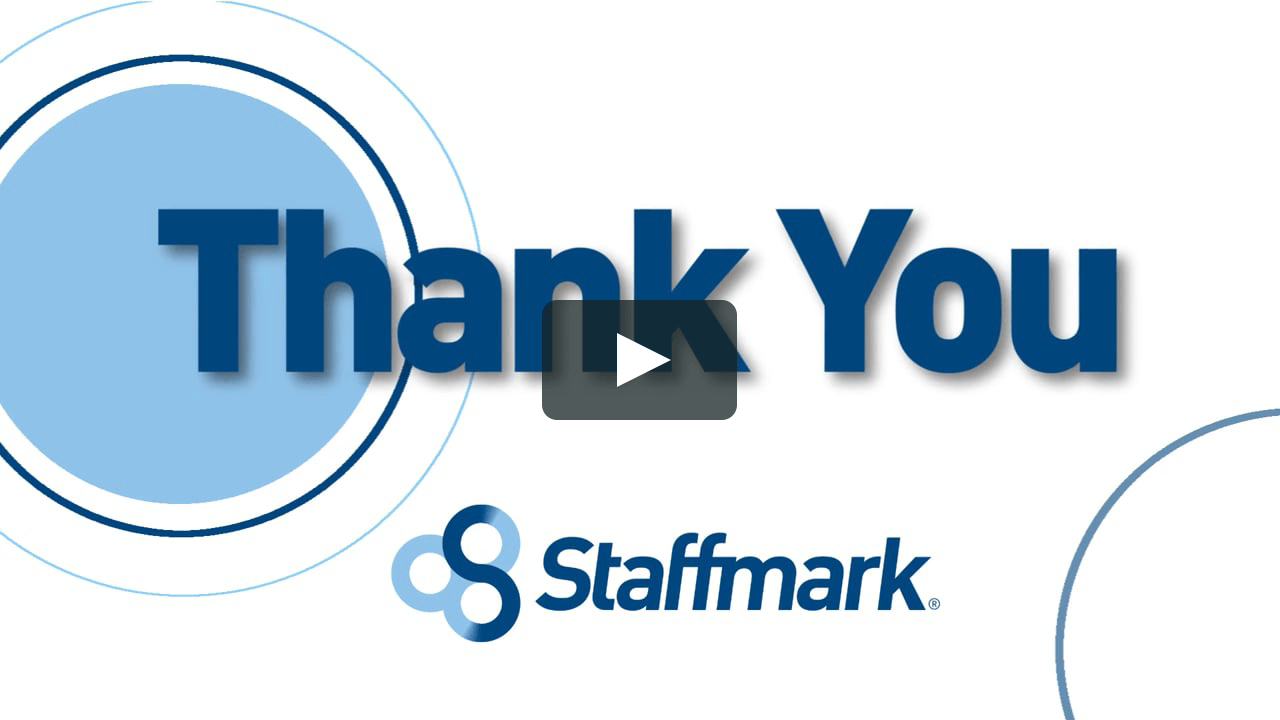 Staffmark Logo - Thank you to all our employees from Staffmark