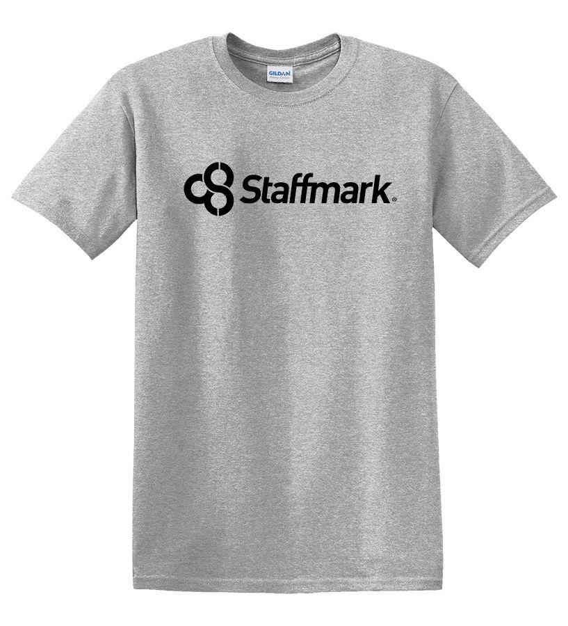 Staffmark Logo - Staffmark standard full front logo tee