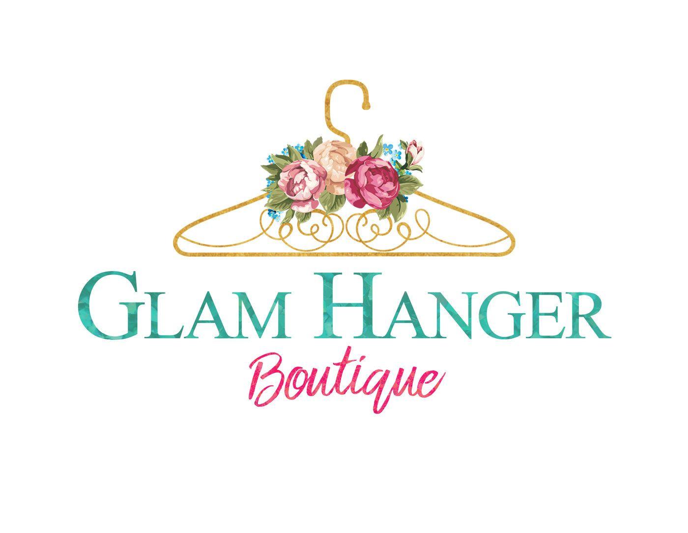 Hanger Logo - Glam Hanger Boutique Logo by Alejandra DJermanos at Coroflot.com