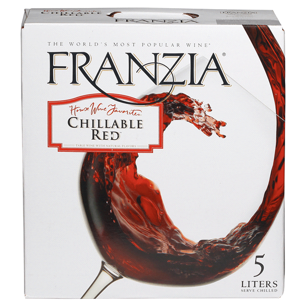 Franzia Logo - Franzia Chillable Red, 5 lt Boxed & Canned | Meijer Grocery ...