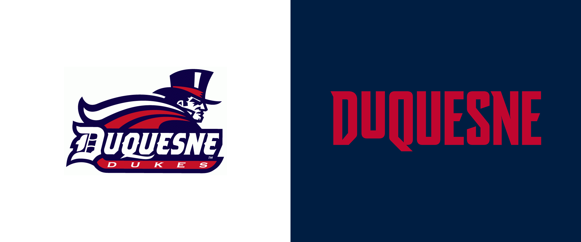 Duquesne Logo - Brand New: New Logo and Identity for Duquesne University Athletics
