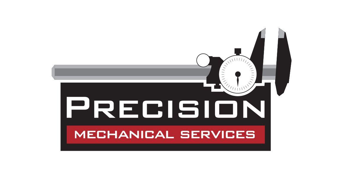 Precision Logo - Precision Mechanical Logo Design - Donnelly Creative Services