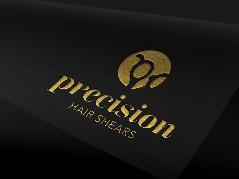 Precision Logo - Precision Hair Shears Logo by Brandon Buchanan on Dribbble