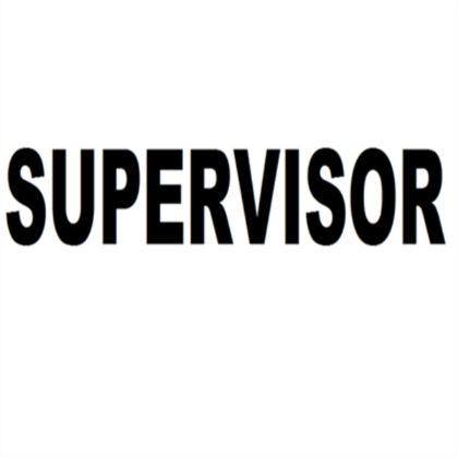 Supervisor Logo - Another Supervisor Logo - Roblox