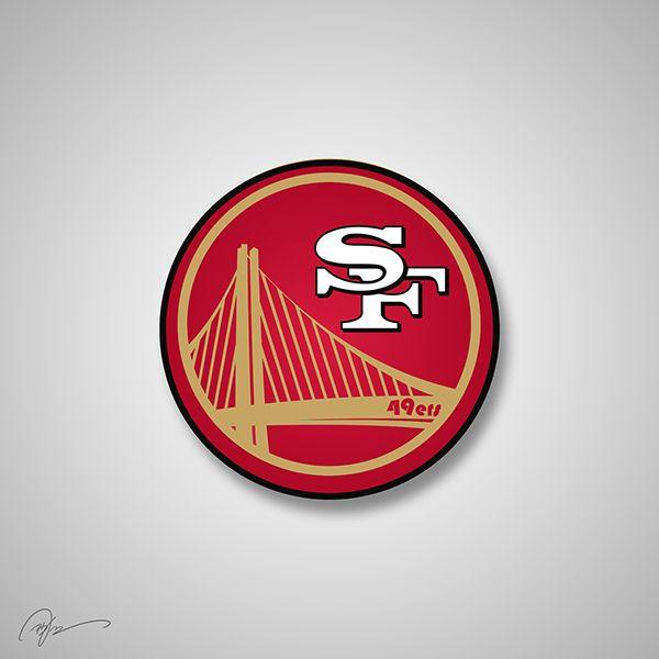 Niners Logo - NFL team logos re-imagined as corporations, crossed with regional ...