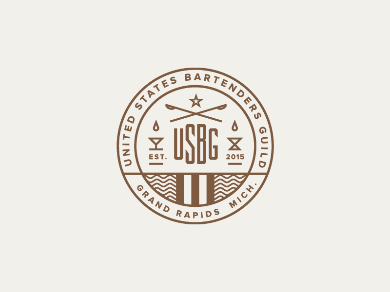 USBG Logo - USBG - Grand Rapids Chapter - Logo by Josh Kulchar on Dribbble