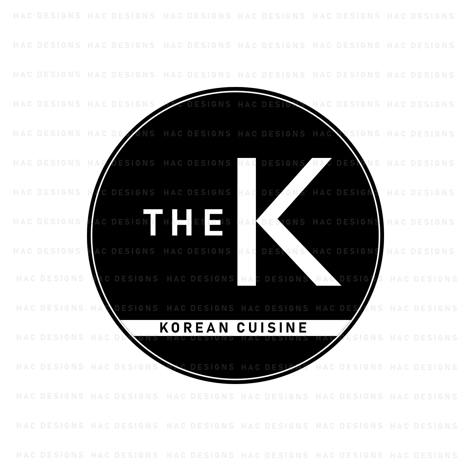 Hac Logo - Modern, Professional, Restaurant Logo Design for The K (Korean ...