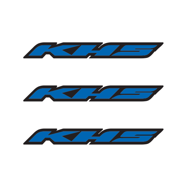 KHS Logo - Printed vinyl Khs Mountain Bike Logo | Stickers Factory