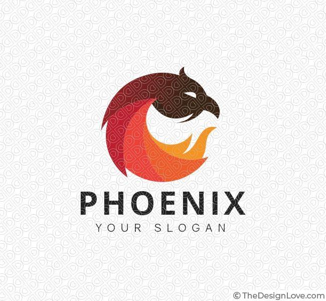 Phenoix Logo - Phoenix Logo Business Card Template