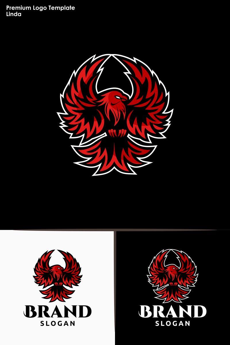 Phenoix Logo - Fire Phoenix Logo Template