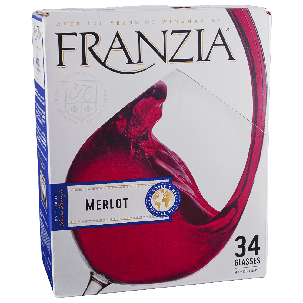 Franzia Logo - Franzia Merlot 5.0 l