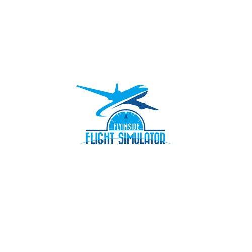 Simulator Logo - FlyInside Flight Simulator