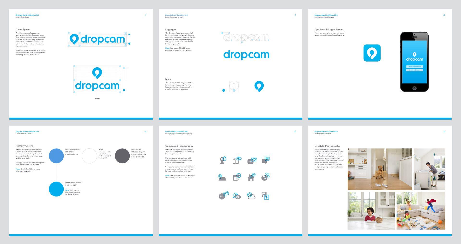 Dropcam Logo - Character. Dropcam Identity + Packaging