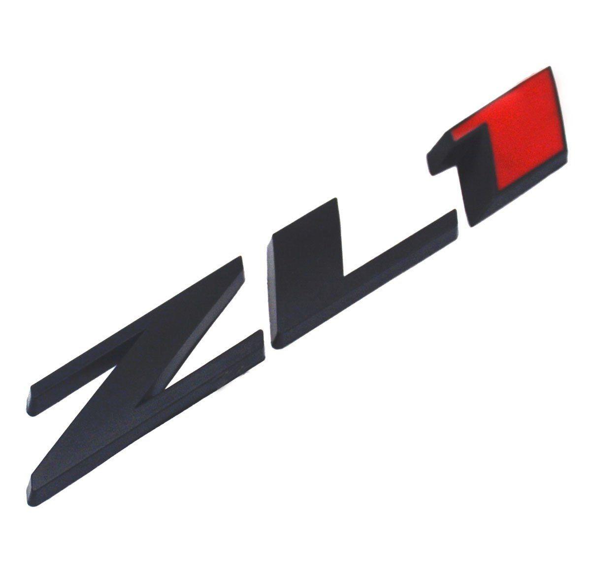 ZL1 Logo - Aimoll ZL1 Camaro Emblem 3D Badge Letter Rear Side 2pcs