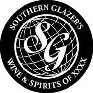 Glazer's Logo - SG SOUTHERN GLAZER'S WINE & SPIRITS OF XXXX Trademark of Southern ...