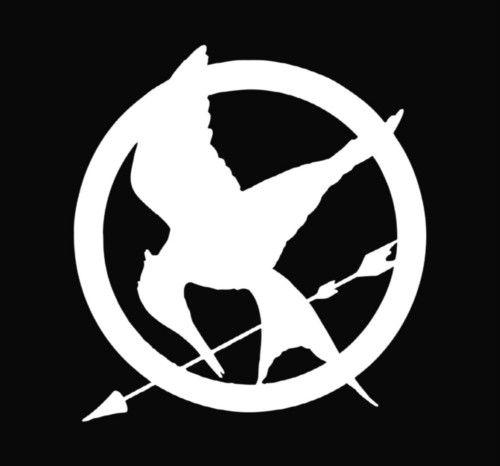 Mockingjay Logo - Mockingjay The Hunger Games Vinyl Decal Sticker