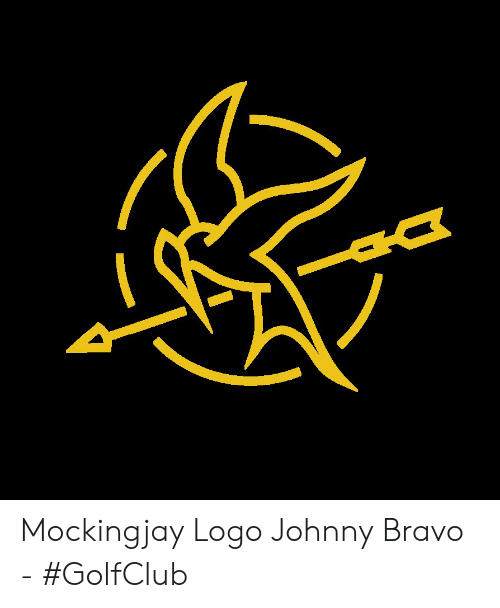Mockingjay Logo - Mockingjay Logo Johnny Bravo - #GolfClub | Johnny Bravo Meme on ME.ME