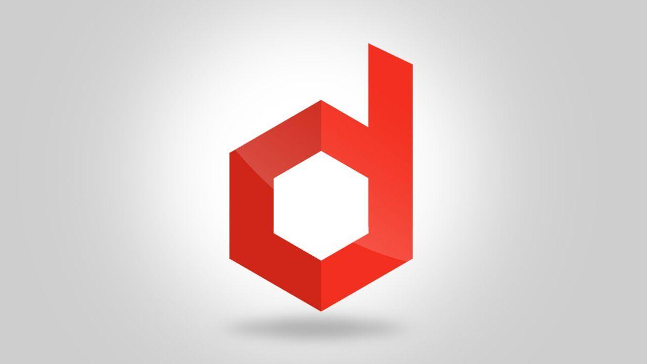 Orange Hexagon Logo - Orange Hexagon Logo | how to design a logo in photoshop cs6 - YouTube