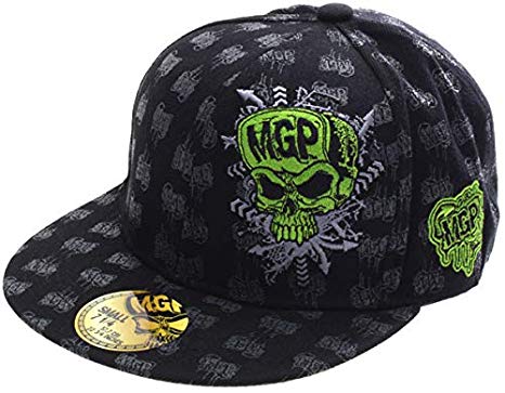 MGP Logo - Madd Gear MGP Logo Fitted Flat Bill Flexfit Cap - Black (7 3/8 ...