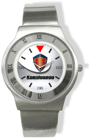 Koenigegg Logo - Koenigsegg Logo Stainless Steel Watch