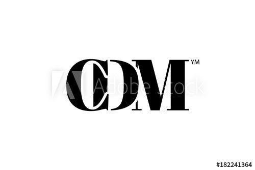 CDM Logo - CDM Logo Branding Letter. Vector graphic design. Useful as app icon ...