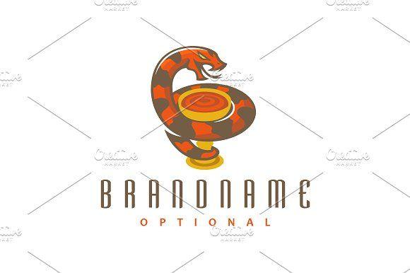 Chalice Logo - Snake & Chalice Logo
