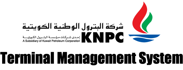 KNPC Logo - Terminal Management System. Kuwait National Petroleum Company