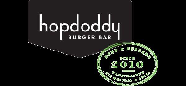 Hopdoddy Logo - Hopdoddy Burger Bar - Tustin - September 2019 - 3 yr - Anniversary