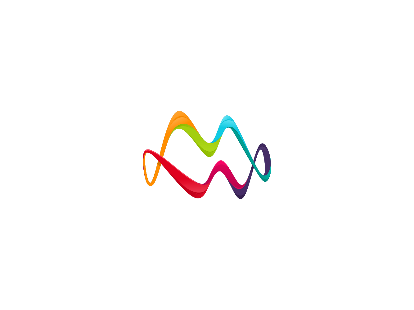 Waveform Logo - MW by Dorde K. on Dribbble