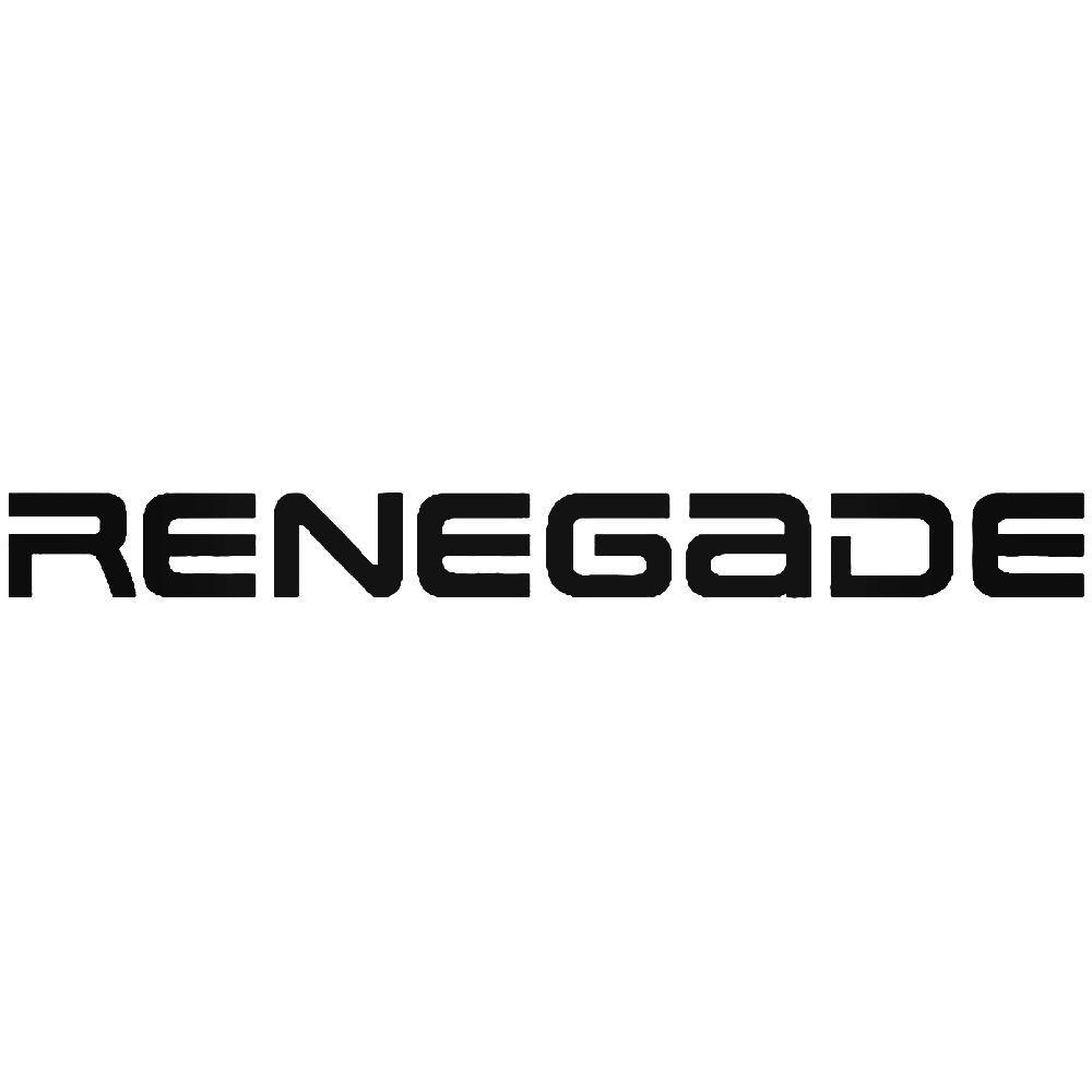 Renegade Logo - Jeep Renegade Logo Vinyl Decal Sticker BallzBeatz . com | vehicles ...