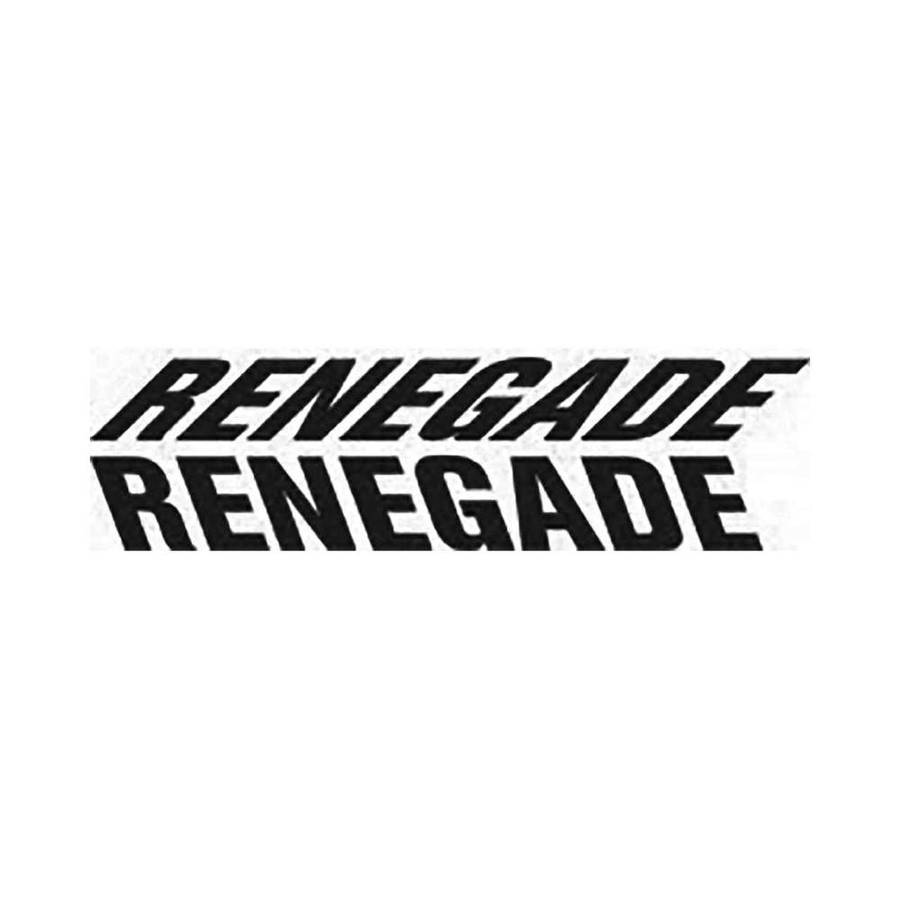 Renegade Logo - Renegade Logo Vinyl Decal Graphic