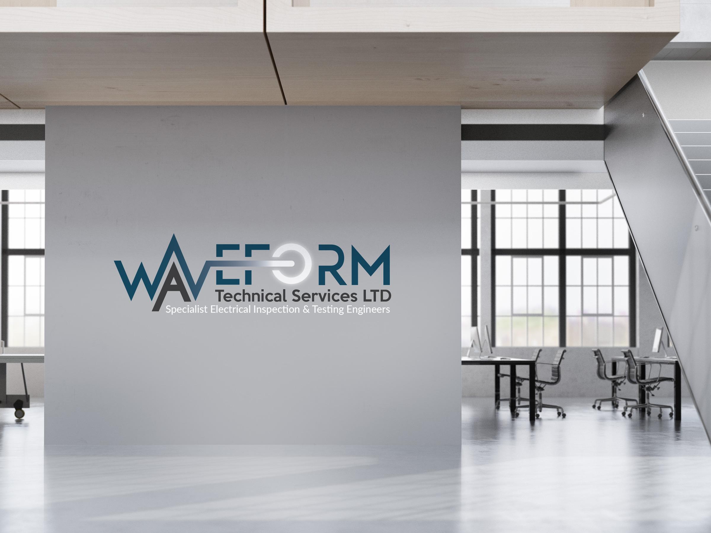 Waveform Logo - Waveform Technical Services - Logo Design - Firefly New Media UK