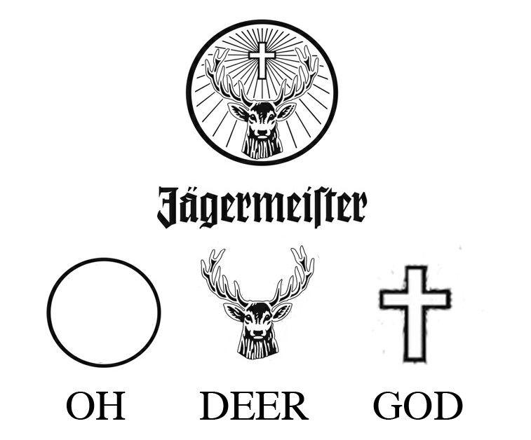 Jaegermeister Logo - The Real Meaning Behind The Jägermeister Logo | OC Weekly