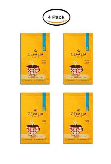 Gevalia Logo - Amazon.com : PACK OF 4 Kaffe House Blend Medium Roast