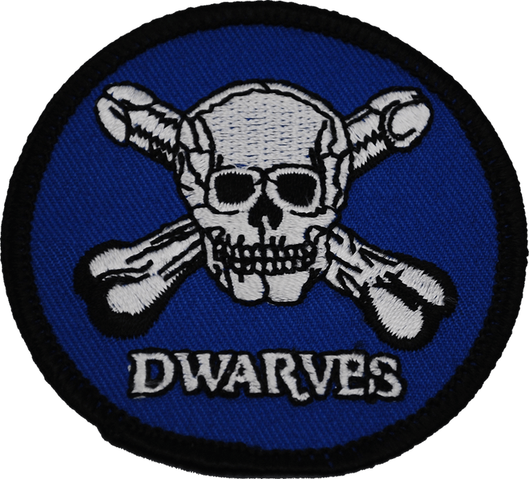 Dwarves Logo - Dwarves Patch. Products. Patches, Dwarf, Round logo
