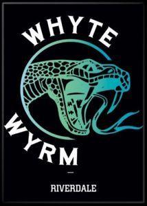Wyrm Logo - Details about Riverdale TV Series Whyte Wyrm Bar Serpent Logo Refrigerator  Magnet Archie NEW