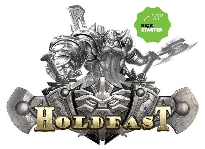 Dwarves Logo - Holdfast: A Gamebook of Dwarven Vengeance by Black Chicken Studios