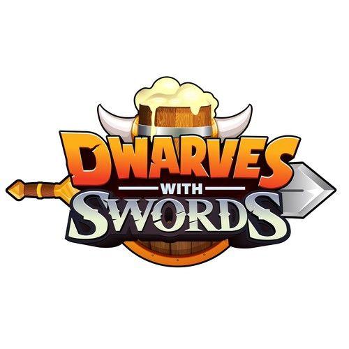 Dwarves Logo - Board Game Logo: Dwarves with Swords. Logo design contest
