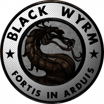 Wyrm Logo - FVPA Esport. Black Wyrm PC