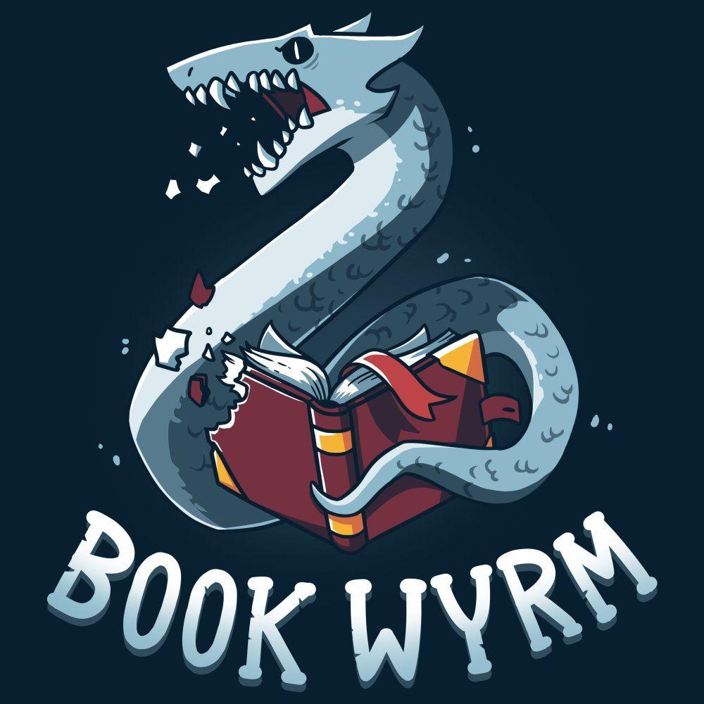 Wyrm Logo - Book Wyrm - T-Shirt / Juniors / M