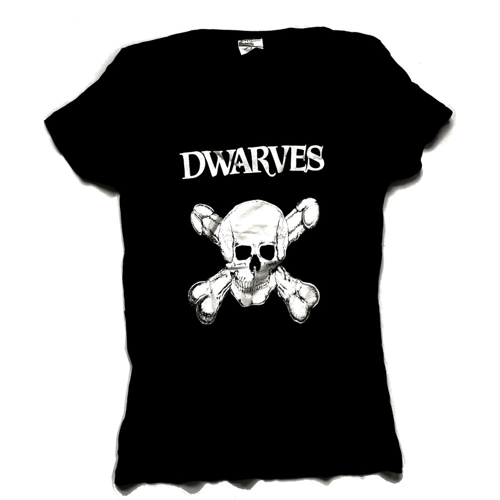 Dwarves Logo - The Dwarves - Skull And Cross Boners / Detention Girl - Girly T-Shirt