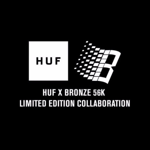 Bronze56k Logo - HUF x Bronze 56k Collaboration (2015) | NYSkateboarding.com
