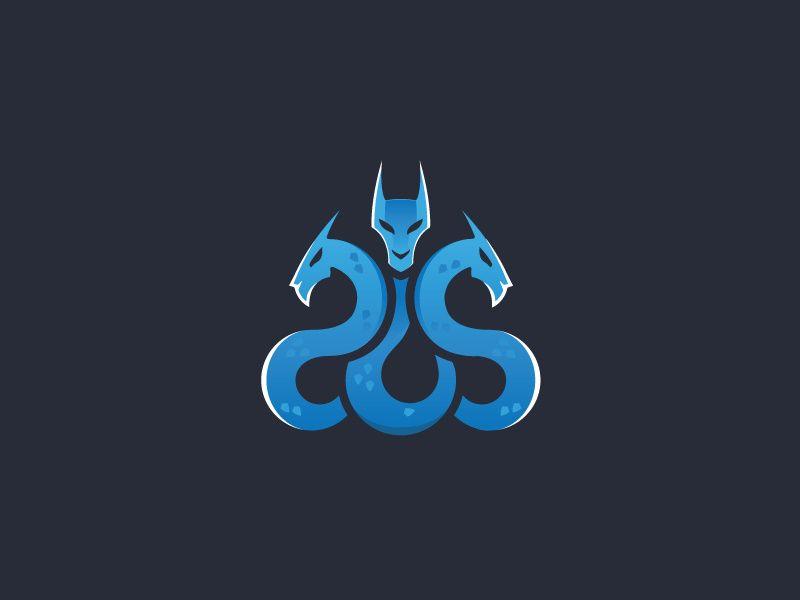 Wyrm Logo - Dragon by Scredeck | Dribbble | Dribbble