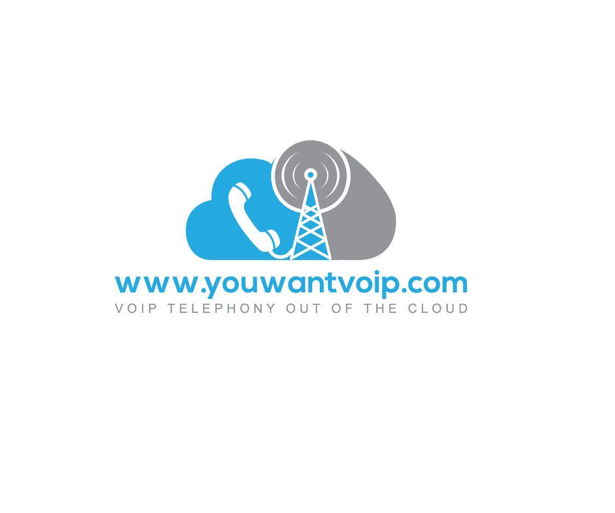 VoIP Logo - VoIP telephony for SME and SoHo company's low price | 4 Logo Designs ...